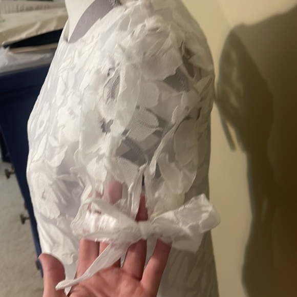 Worthington White Lace Blouse Size Small - Picture 3 of 7